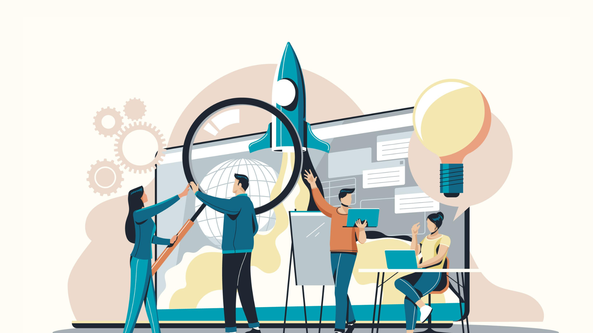 Students walking on campus